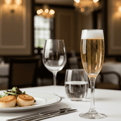 Copa De Champagne Flauta Teardrop 170 Ml  X 12 Unidades Libbey