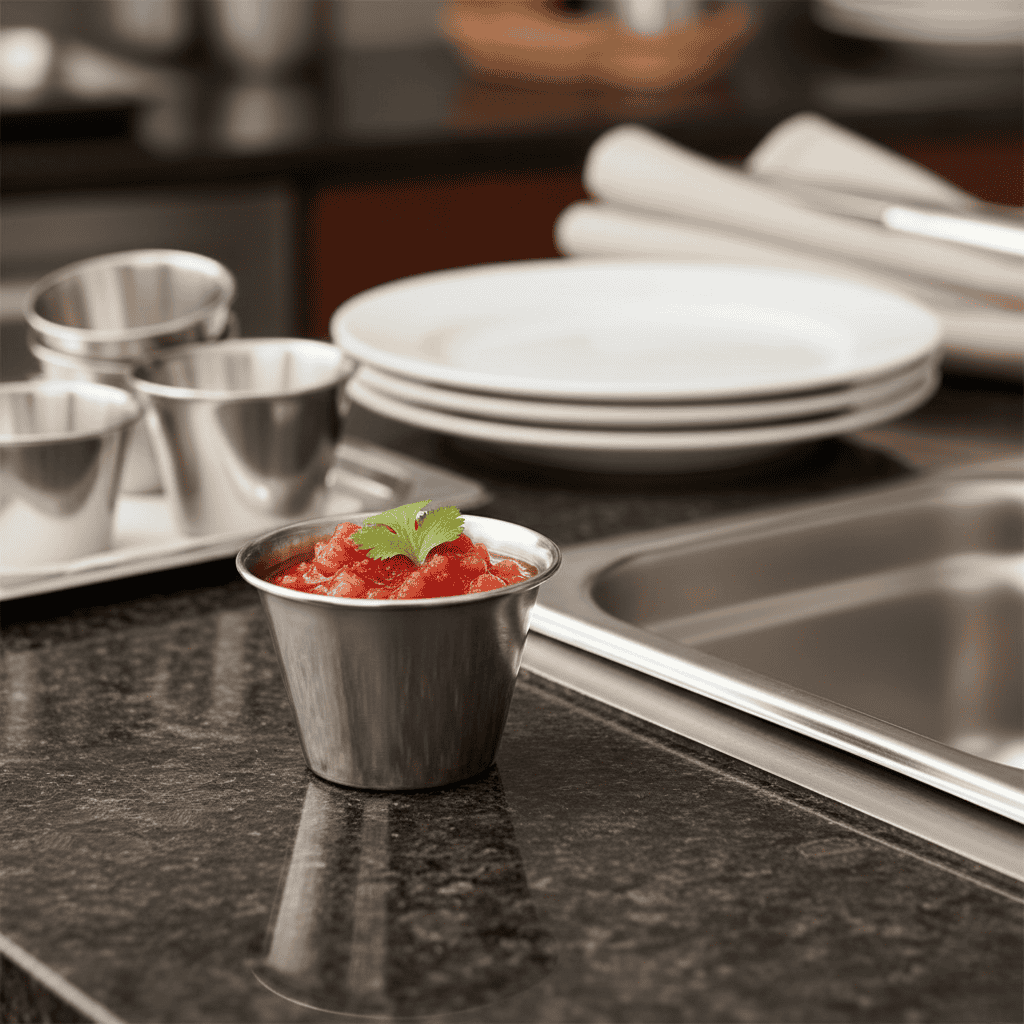 Salsera Mini 6,5 Cm 88,7 Ml Vollrath