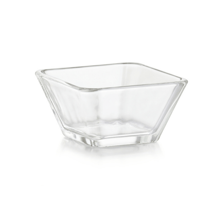 Bowl Cuadrado Tempo 8,3 X 8,3 Cm  X 12 Unidades Crisa