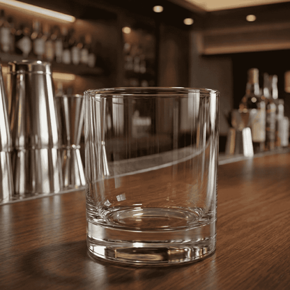 Vaso Whisky Fondo Grueso 328 Ml  X 24 Unidades Crisa