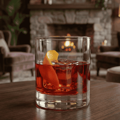 Vaso Whisky Fondo Grueso 328 Ml  X 24 Unidades Crisa