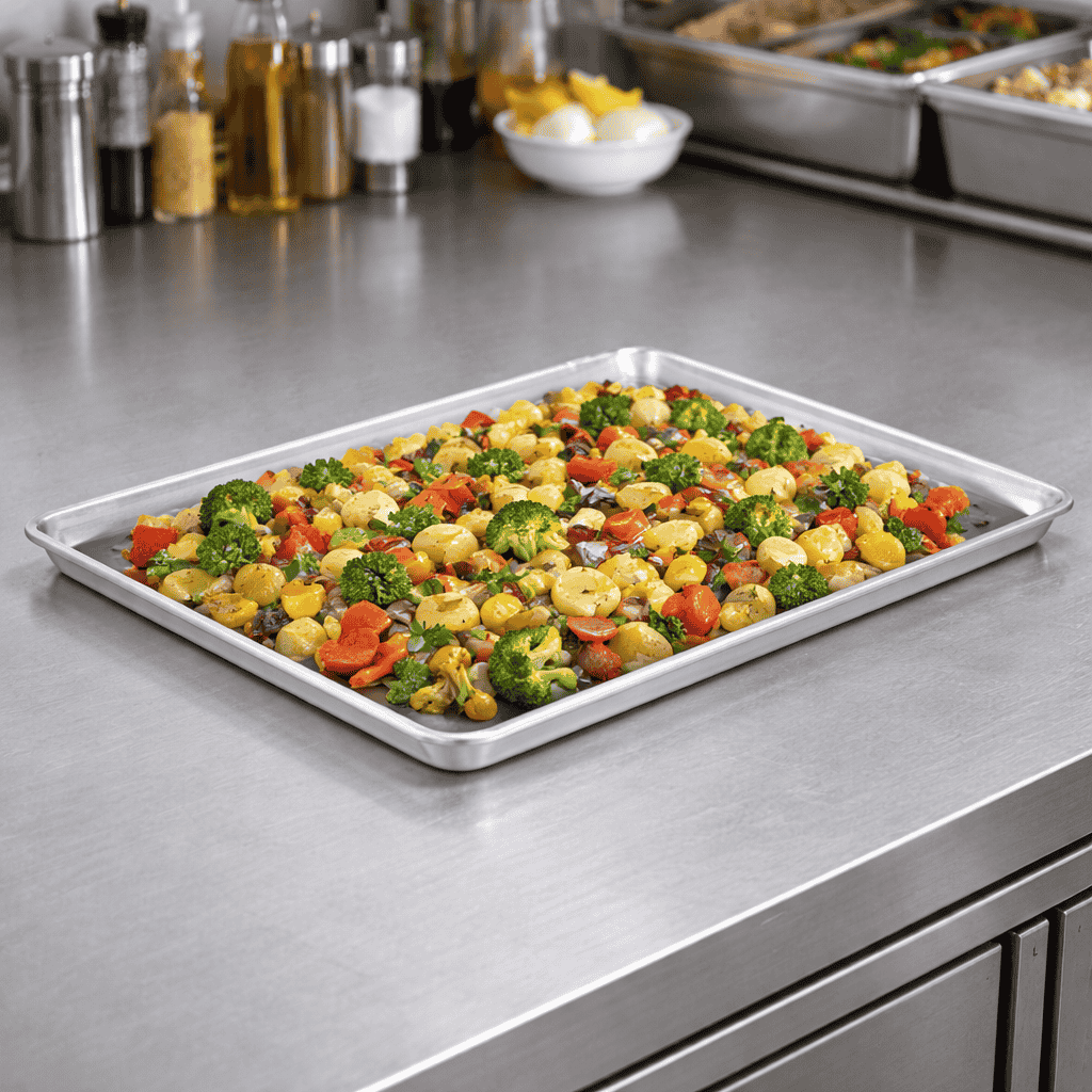 Fuente De Acero Inoxidable Stainless 1/1 Full Pan 53 X 32,5 Cm Vollrath