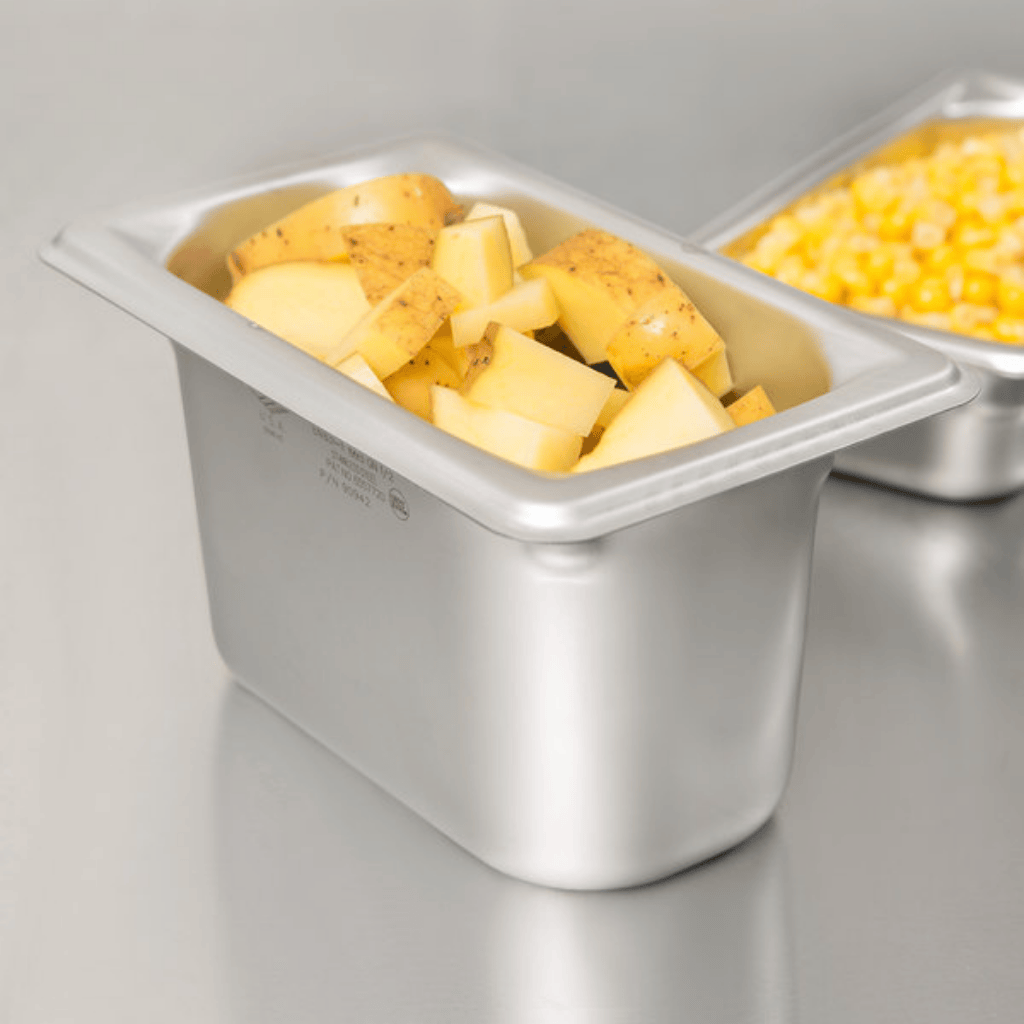 Fuente De Acero Inoxidable Stanless 1/9 Pan 17,6 X 10,8 Cm Vollrath