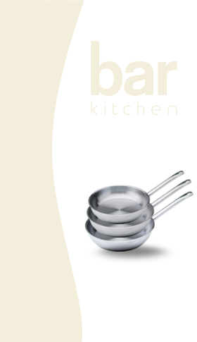 Utensilios y productos de cocina Bar Kitchen para restaurantes, bares y gastronomía