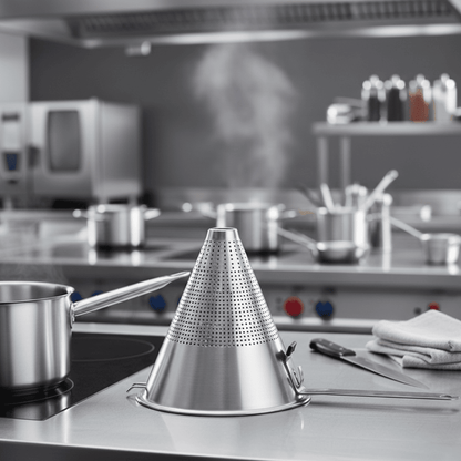 Colador Chino De Acero Inoxidable Bar Kitchen