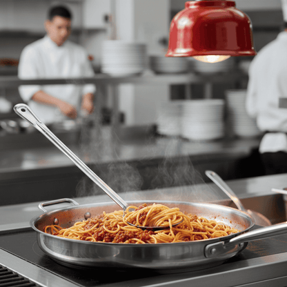Cuchara De Servir Lisa De Acero Inoxidable 38 Cm Bar Kitchen