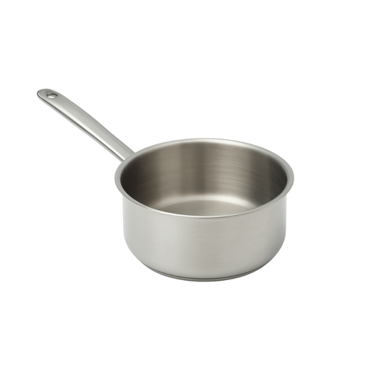 Bar Kitchen Cacerola triple Fondo con mango de Acero Inoxidable 20 cm