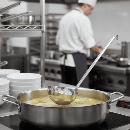 Cucharón Una Pieza De Acero Inoxidable Bar Kitchen