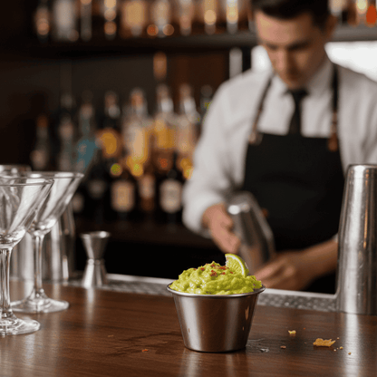 Salsero De Acero Inoxidable X 12 Unidades Bar Kitchen