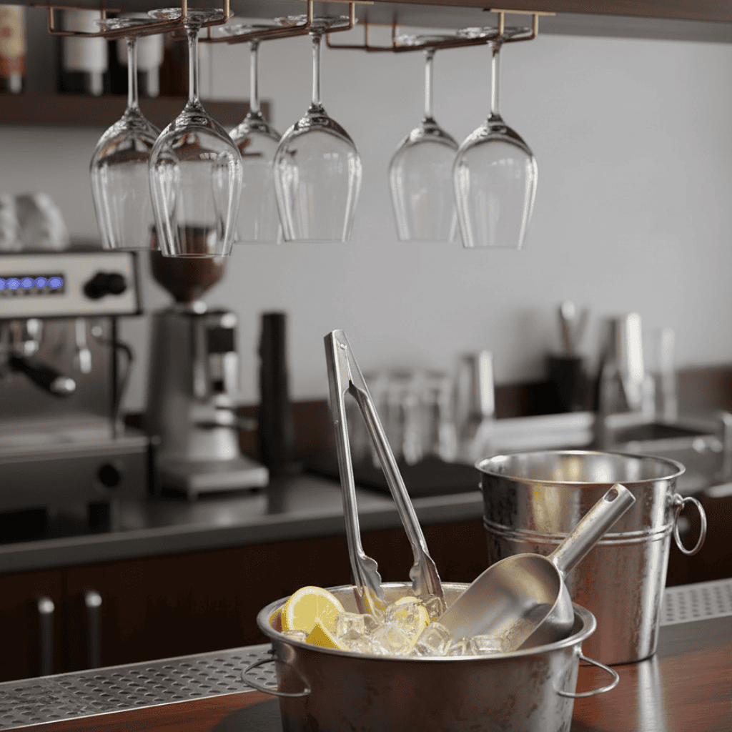 Pinza Resorte Traba De Acero Inoxidable Bar Kitchen
