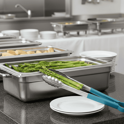 Pinza Mango Pvc De Acero Inoxidable 40 Cm Bar Kitchen