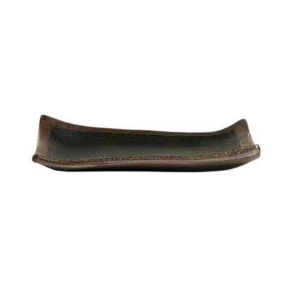 Plato Cuadrado Rustic 14 X 14 Cm Bar Melamine