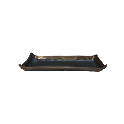 Bandeja Rectangular Rustic 26 X 12,5 Cm Bar Melamine