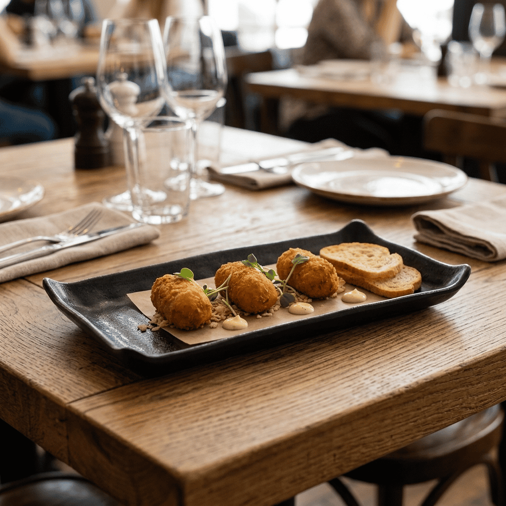 Bandeja Rectangular Rustic 28 X 15 Cm Bar Melamine