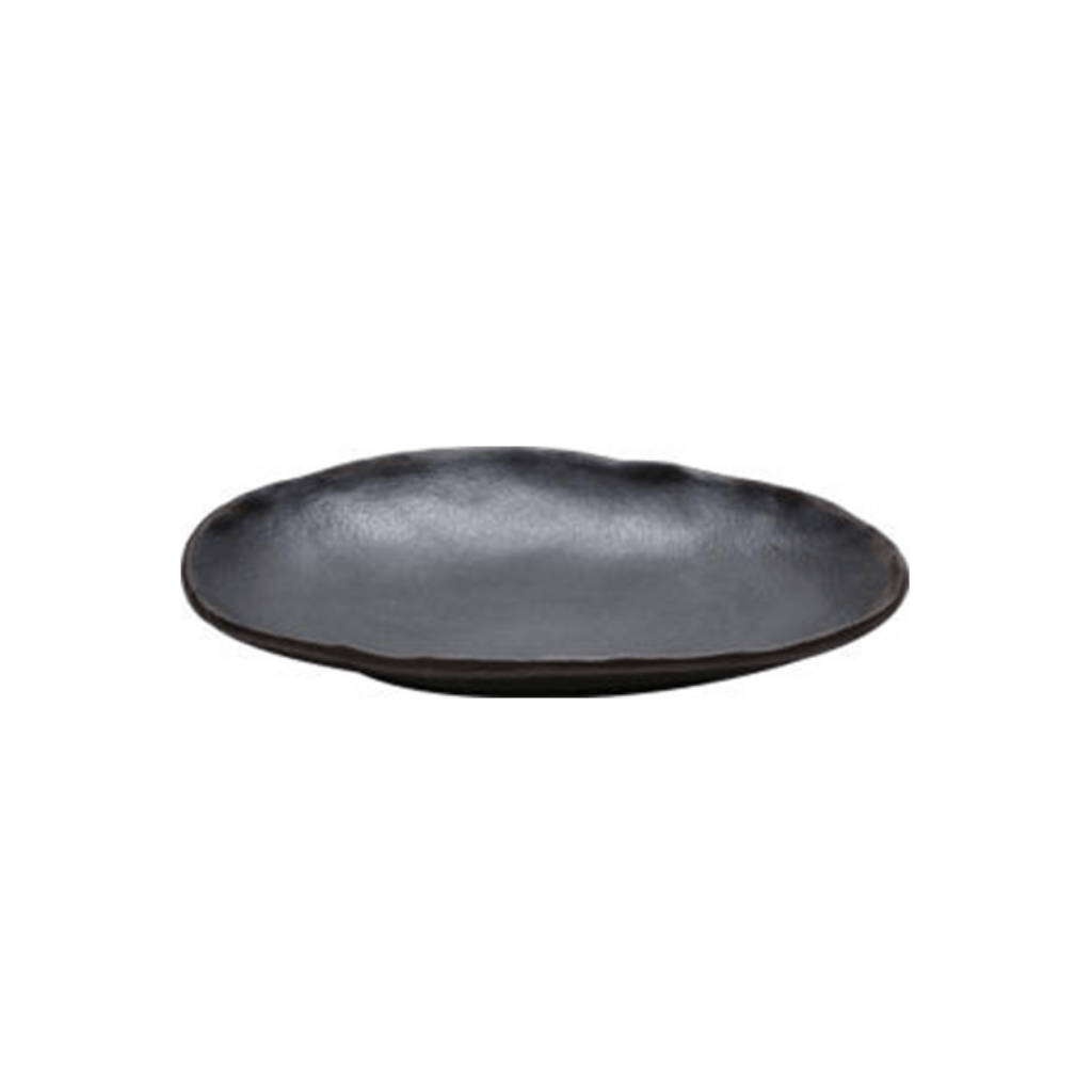 Plato Ovalado Rustic 24 X 17 Cm Bar Melamine