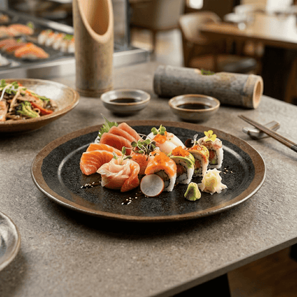 Plato Rustic 28 Cm Bar Melamine