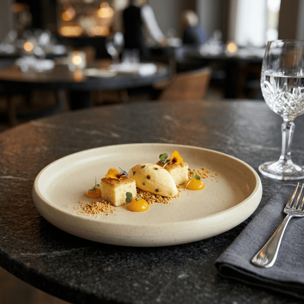 Plato De Postre Premium 22 X 2,5 Cm Bar Melamine