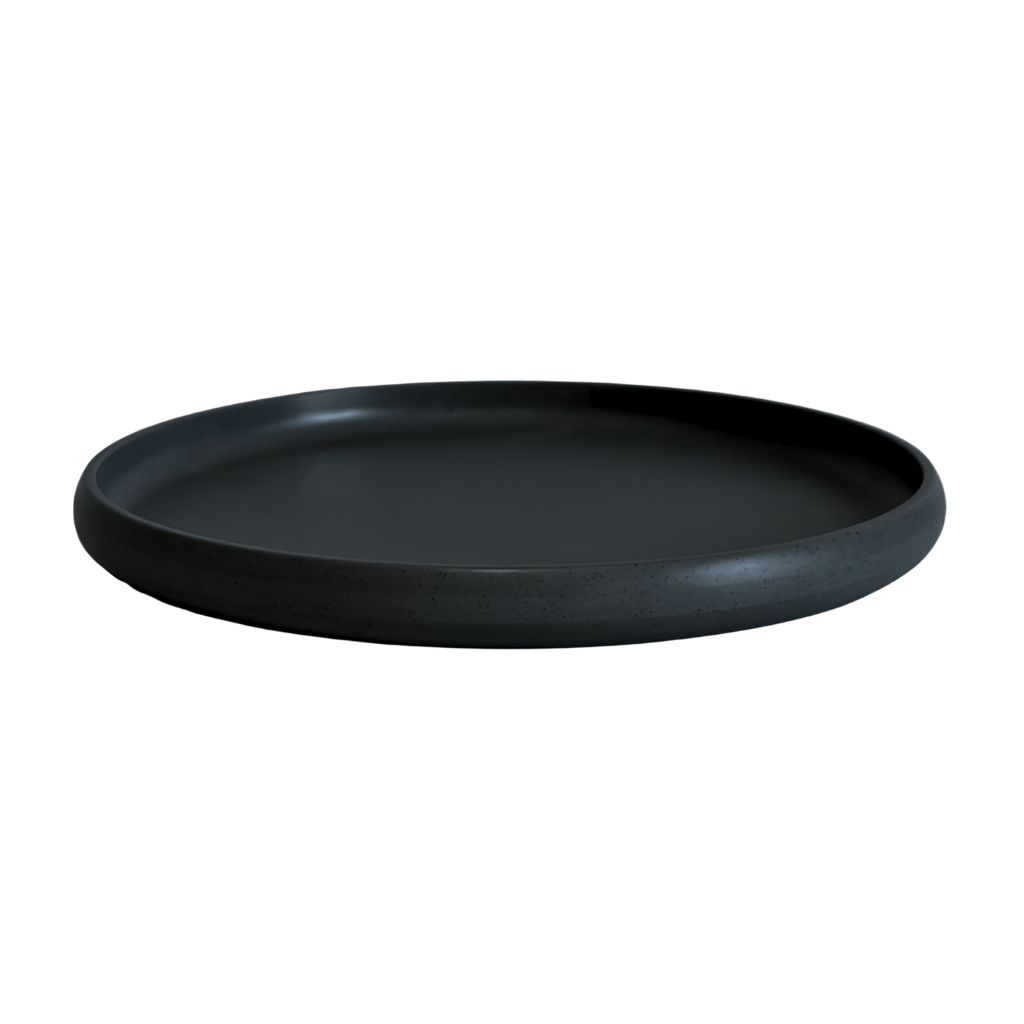 Plato De Postre Premium 22 X 2.5 Cm Bar Melamine