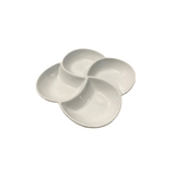 Bowl Cuadruple Circular 23 X 23 Cm Bar Porcelain