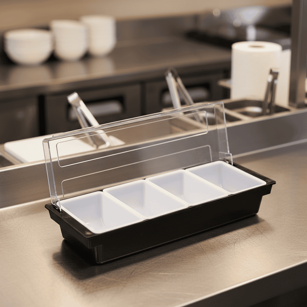 Porta Condimentos De Compartimentos Cac