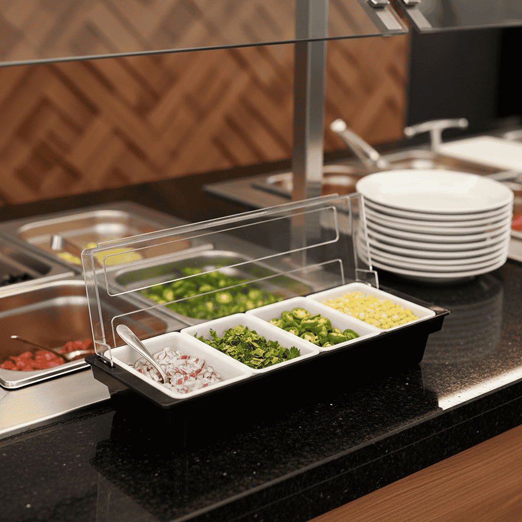 Porta Condimentos De Compartimentos Cac