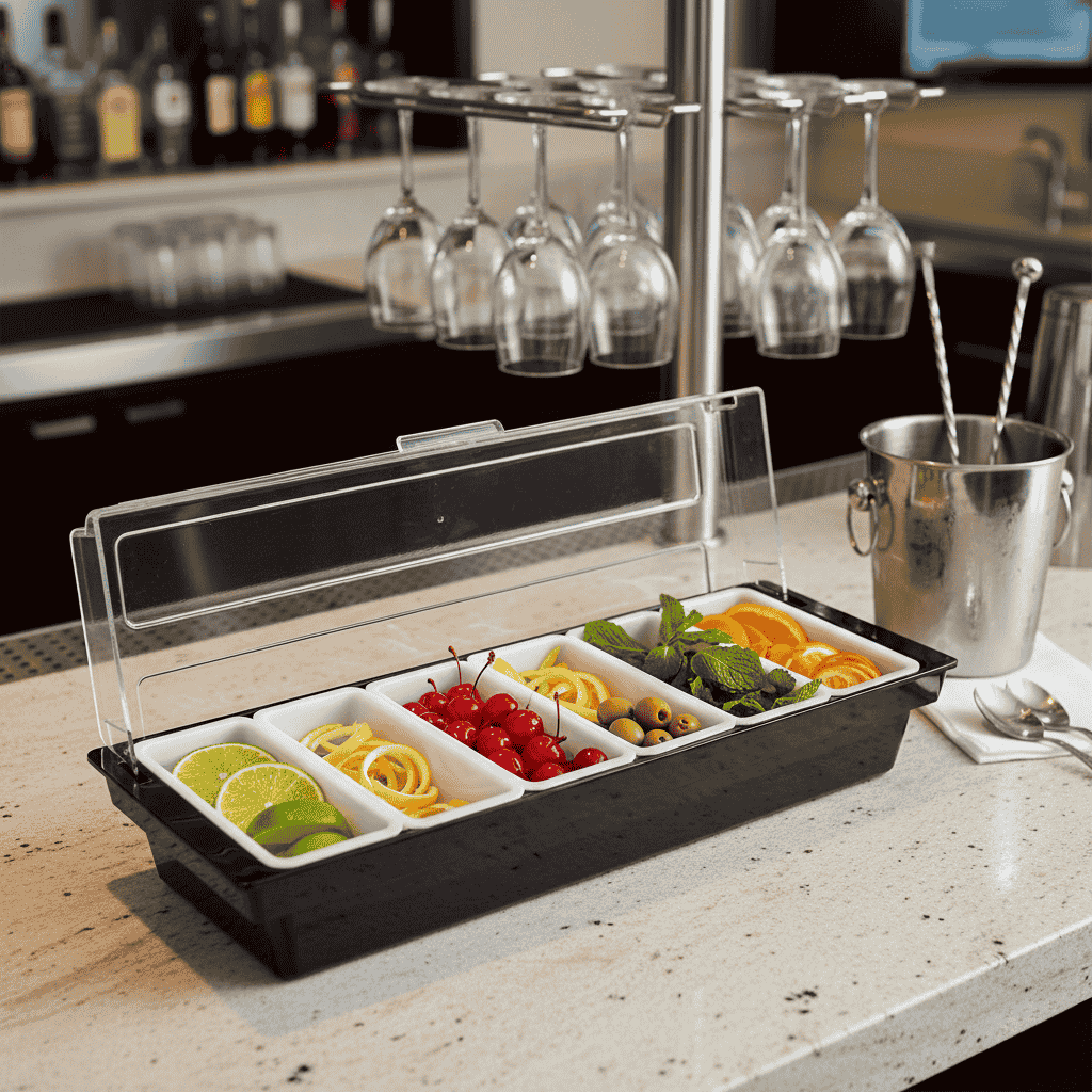 Porta Condimentos De Compartimentos Cac