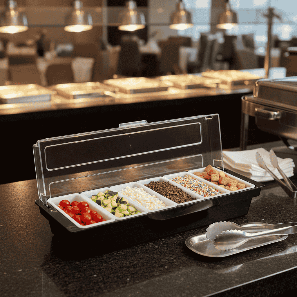 Porta Condimentos De Compartimentos Cac