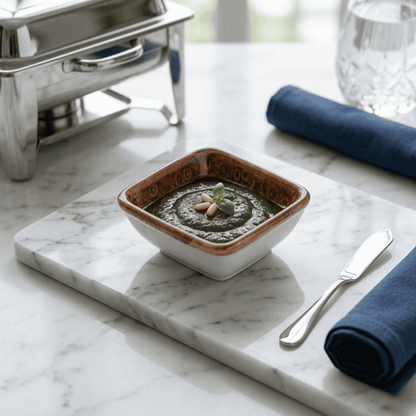 Pocillo Cuadrado Cowry 9 Cm By Bone