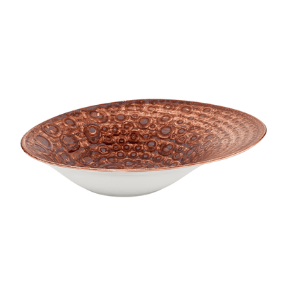 Plato Hondo Irregular Cowry 27 Cm By Bone