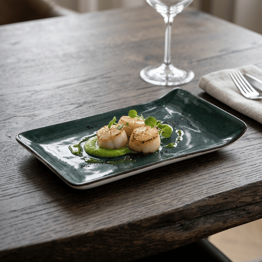Plato Rectangular Reactiv 22 X 12 Cm Irabia