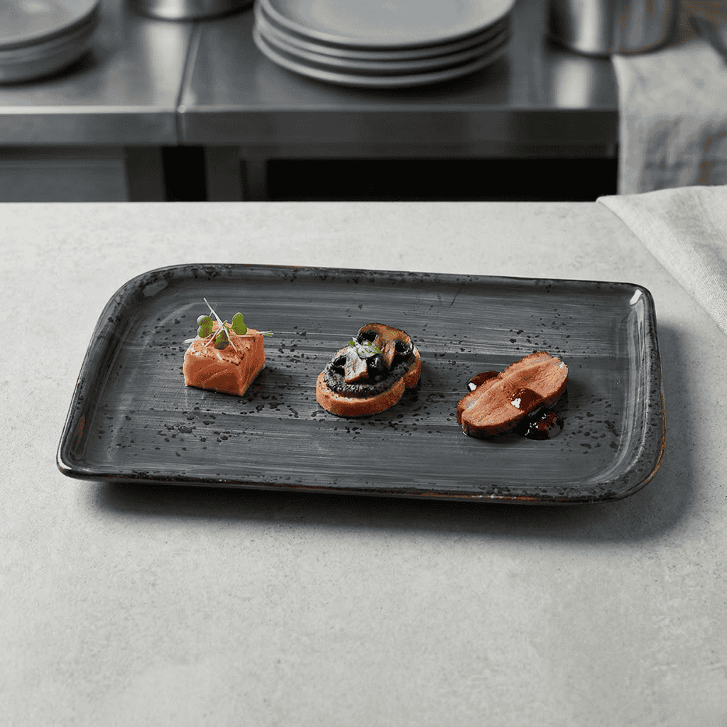 Bandeja Rectangular Harmony 35 X 21 Cm By Bone