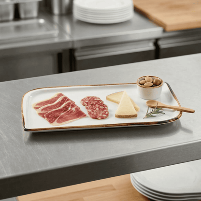 Bandeja Rectangular Harmony 36,5 X 16,5 Cm By Bone