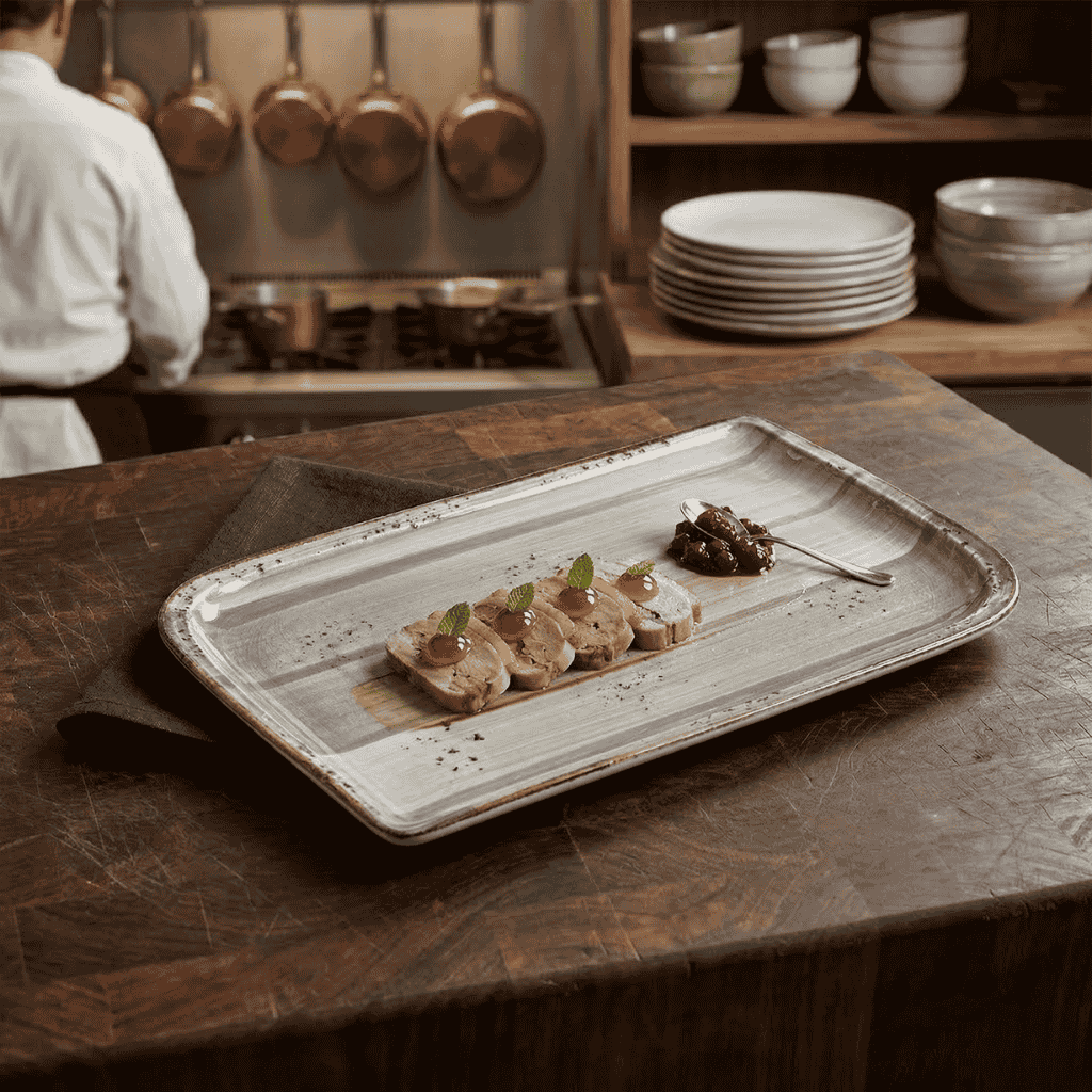 Bandeja Rectangular Harmony 35 X 21 Cm By Bone