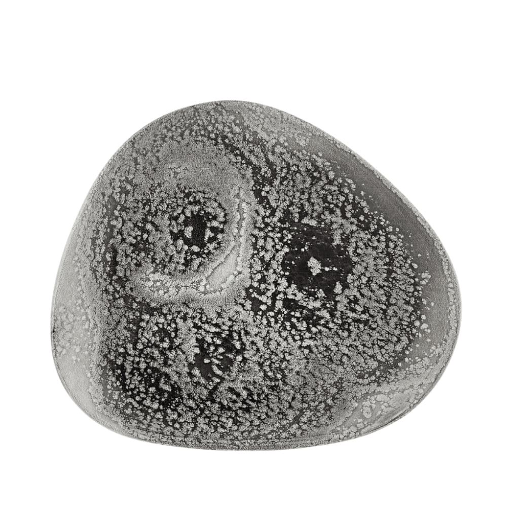 Plato Poliforma Island Onix 26 X 22,5 Cm By Bone