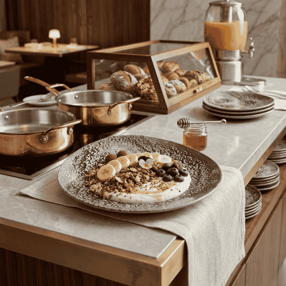 Plato Poliforma Island Onix 32 X 27 Cm By Bone