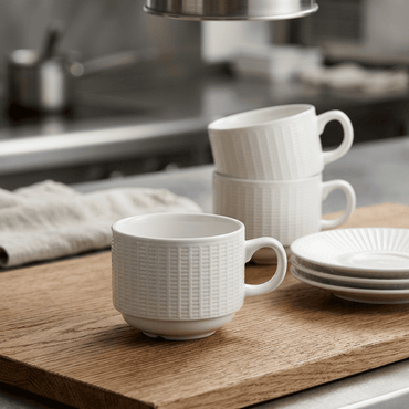 Taza Apilable Willow 210 Ml Steelite