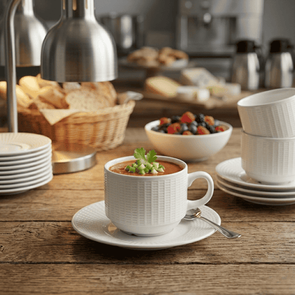 Taza Apilable Willow 210 Ml Steelite