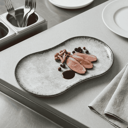 Plato Irregular Smooth 26 X 15 Cm By Bone