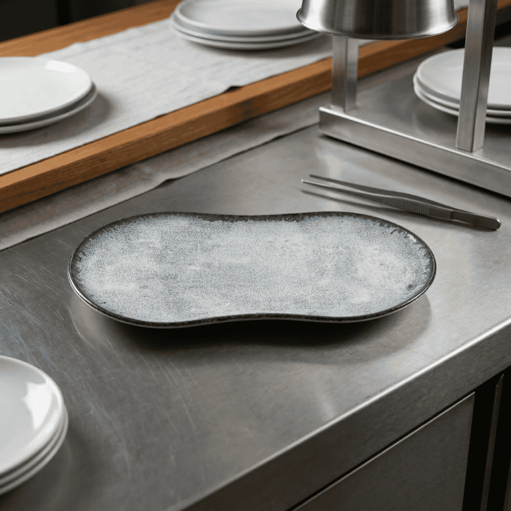 Plato Irregular Smooth 26 X 15 Cm By Bone