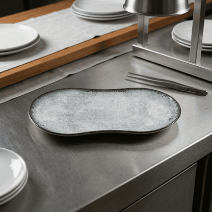 Plato Irregular Smooth 26 X 15 Cm By Bone