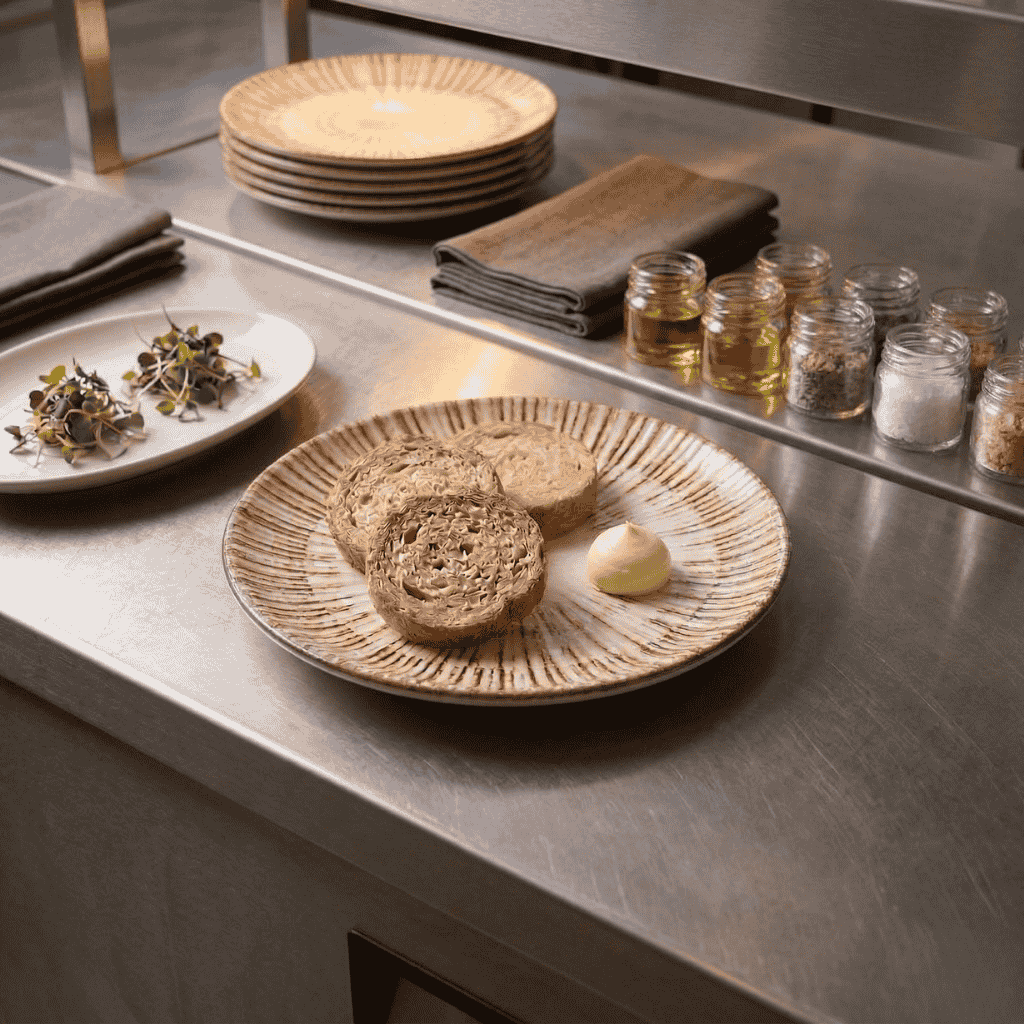 Plato De Pan Legna 15 Cm By Bone