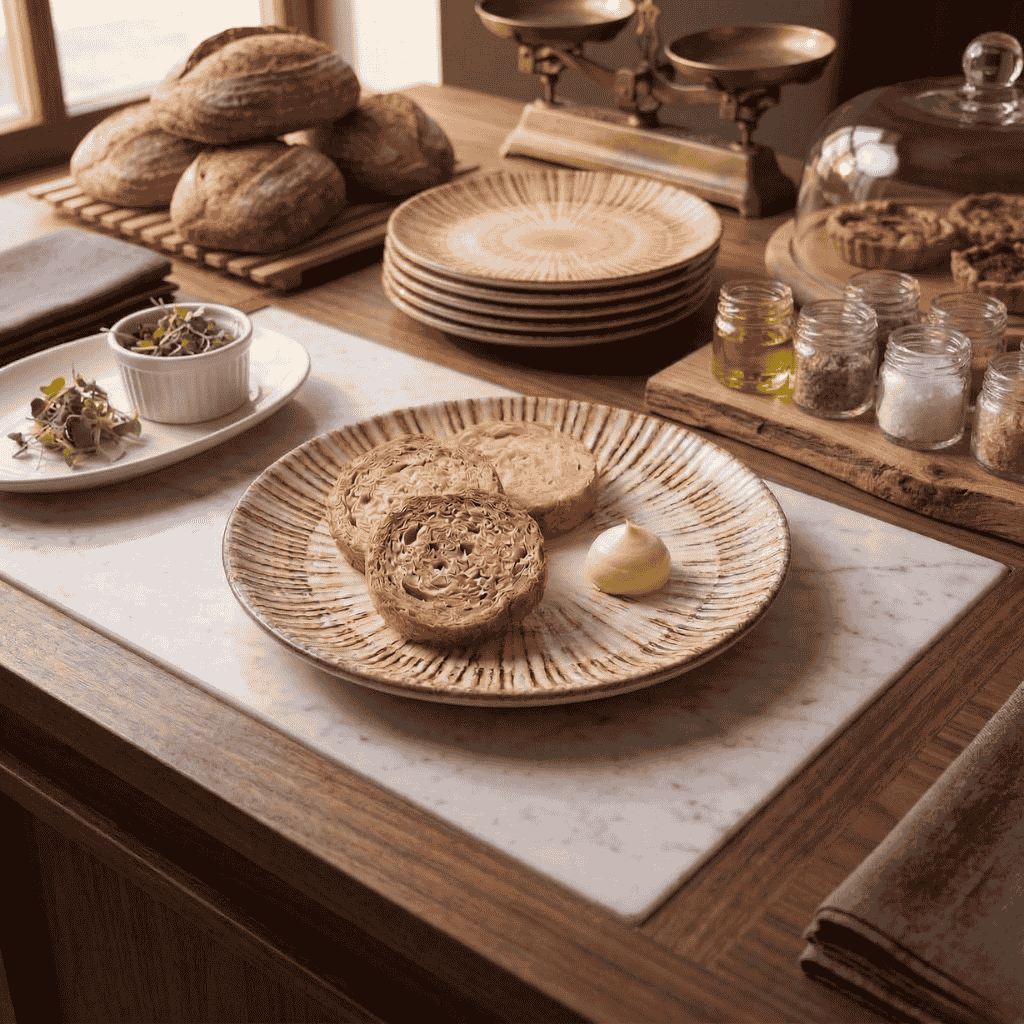 Plato De Pan Legna 15 Cm By Bone