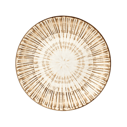 Plato Plano Legna 23 Cm By Bone