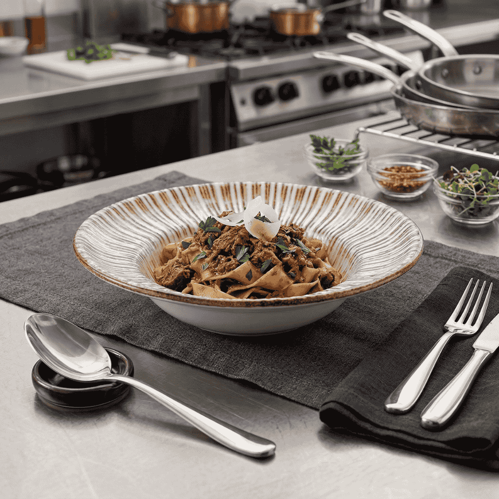 Plato Pasta Spazio 27 Cm By Bone