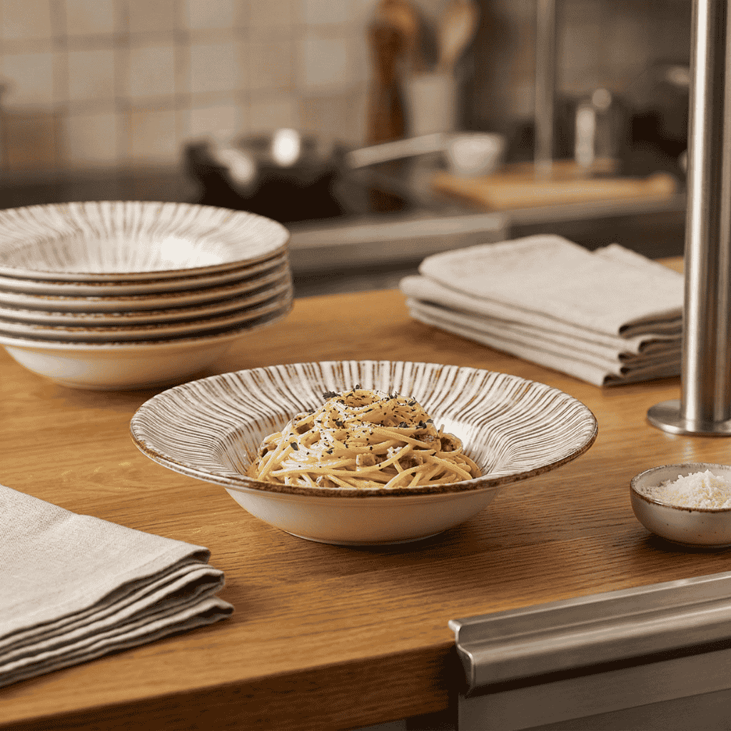 Plato Pasta Spazio 27 Cm By Bone