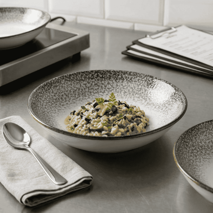 Plato Hondo Spazio 25 Cm By Bone