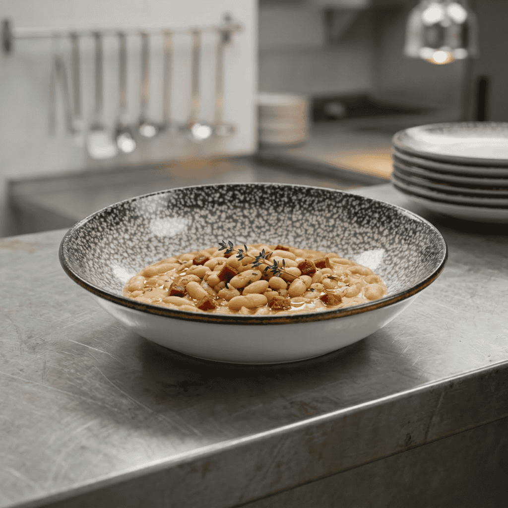 Plato Hondo Spazio 25 Cm By Bone