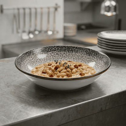 Plato Hondo Spazio 25 Cm By Bone
