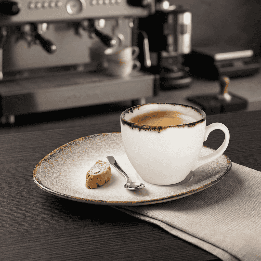 Platillo De Taza Spazio 14 X 11 Cm By Bone