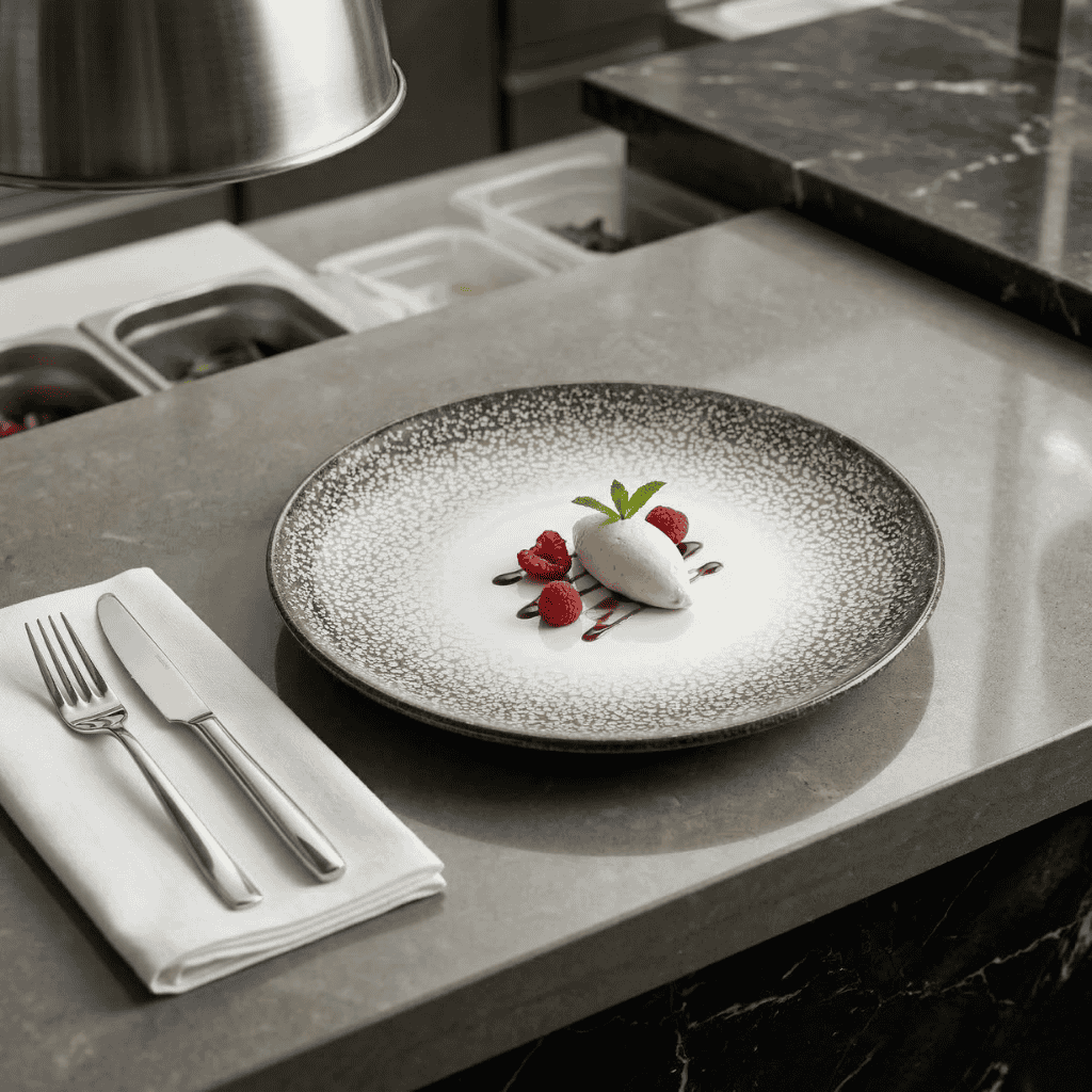 Plato Plano Spazio 23 Cm By Bone